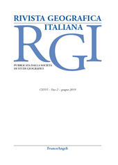 Issue, Rivista geografica italiana : CXXVI, 2, 2019, Franco Angeli