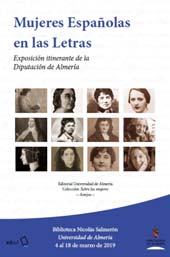 E-book, Mujeres españolas en las letras : exposición itinerante de la Diputación de Almería, Universidad de Almería