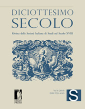 Fascículo, Diciottesimo Secolo : rivista della Società Italiana di Studi sul Secolo XVIII : IV, 2019, Firenze University Press