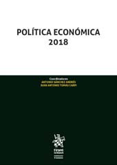 E-book, Política económica 2018, Tirant lo Blanch