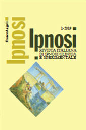 Articolo, Ipnosi e medicina psicosomatica : responsività del cervello intestinale all'ipnoterapia, Franco Angeli