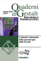 Article, L'identità relazionale della psicoterapia della Gestalt, Franco Angeli