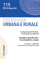 Artikel, Is Ljubljana being eco-gentrified? : the case of sustainable urban development of the city centre, Franco Angeli