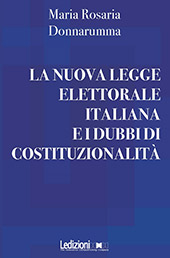 E-book, La nuova legge elettorale italiana e i dubbi di costituzionalità, Ledizioni