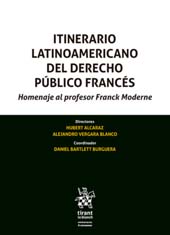 E-book, Itinerario latinoamericano del Derecho Público Francés : homenaje al profesor Franck Moderne, Tirant lo Blanch