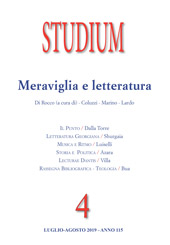 Fascículo, Studium : rivista bimestrale : 115, 4, 2019, Studium