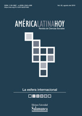 Heft, América Latina Hoy : revista de ciencias sociales : 82, 2, 2019, Ediciones Universidad de Salamanca
