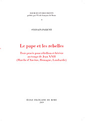 Chapter, Introduction générale, École française de Rome