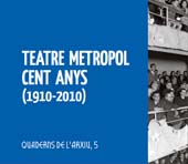 E-book, Teatre Metropol cent anys (1910-2010), Publicacions URV