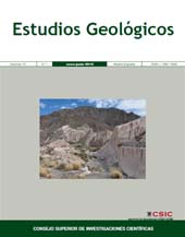 Heft, Estudios geológicos : 75, 1, 2019, CSIC, Consejo Superior de Investigaciones Científicas
