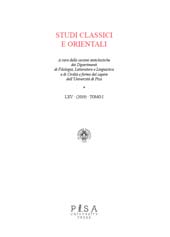 Article, Un regno di un solo anno? : anomalie nella tradizione su Agesipoli II., Pisa University Press