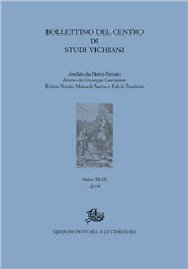 Article, L'historicité de l'humanisation de l'homme chez Vico et Hobbes, Edizioni di storia e letteratura