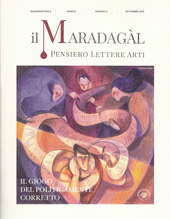 Issue, Il Maradagàl : pensiero lettere arti : II, 4, 2019, Marco Saya edizioni