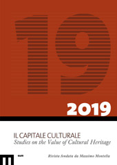Fascicule, Il capitale culturale : studies on the value of cultural heritage : 19, 1, 2019, EUM-Edizioni Università di Macerata