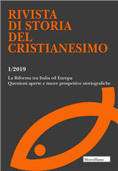 Issue, Rivista di storia del cristianesimo : 16, 1, 2019, Morcelliana