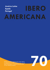 Heft, Iberoamericana : América Latina ; España ; Portugal : 70, 1, 2019, Iberoamericana Vervuert