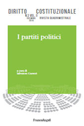 Articolo, I partiti in Parlamento e nelle istituzioni politiche, Franco Angeli