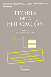 Artikel, Repensar la relación educativa desde la pedagogía de la alteridad, Ediciones Universidad de Salamanca