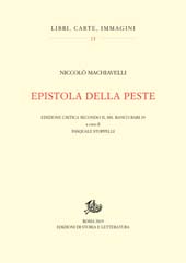 eBook, Epistola della peste, Strozzi, Lorenzo di Filippo, 1482-1547, author, Edizioni di storia e letteratura
