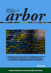Issue, Arbor : 195, 791, 1, 2019, CSIC, Consejo Superior de Investigaciones Científicas