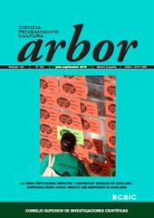 Issue, Arbor : 195, 793, 3, 2019, CSIC, Consejo Superior de Investigaciones Científicas