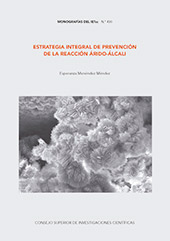 eBook, Estrategia integral de prevención de la reacción árido-álcali, CSIC, Consejo Superior de Investigaciones Científicas