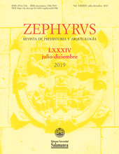 Issue, Zephyrus : revista de prehistoria y arqueología : LXXXIV, 2, 2019, Ediciones Universidad de Salamanca