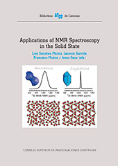 E-book, Applications of NMR Spectroscopy in the Solid State, CSIC, Consejo Superior de Investigaciones Científicas