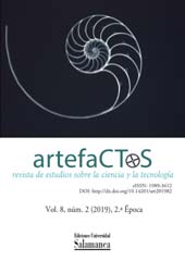 Fascicule, ArtefaCToS : revista del Instituto de Estudios de la Ciencia y la Tecnología : 8, 2, 2019, Ediciones Universidad de Salamanca