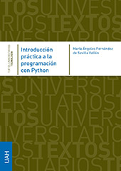 E-book, Introducción práctica a la programación con Python, Fernández de Sevilla Vellón, María Ángeles, Universidad de Alcalá