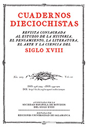 Artículo, La IX duquesa de Osuna y el jardín de El Capricho (Madrid) : la recepción de la Antigüedad clásica en el programa iconográfico, Ediciones Universidad de Salamanca
