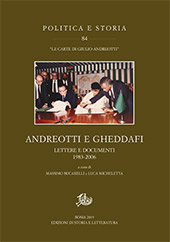 E-book, Andreotti e Gheddafi : lettere e documenti 1983-2006, Storia e letteratura