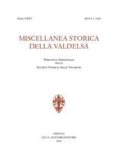 Issue, Miscellanea storica della Valdelsa : 336, 1, 2019, L.S. Olschki