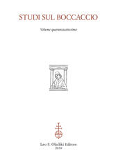 Issue, Studi sul Boccaccio : XLVII, 2019, L.S. Olschki