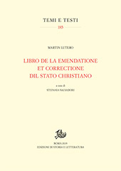 E-book, Libro de la emendatione et correctione dil stato christiano, Edizioni di storia e letteratura