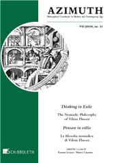 Zeitschrift, Azimuth : Philosophical Coordinates in Modern and Contemporary Age., InSchibboleth