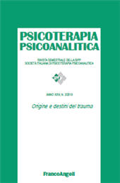Artículo, Diagnosi di emofilia : il trauma non rappresentabile, Franco Angeli