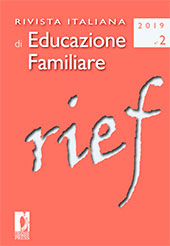 Fascicolo, Rivista italiana di educazione familiare : 2, 2019, Firenze University Press