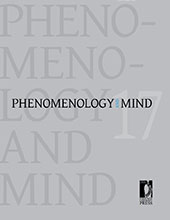 Issue, Phenomenology and Mind : 17, 2 Special Issue, 2019, Firenze University Press