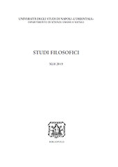 Issue, Studi filosofici : annali dell'Istituto universitario orientale [AION] : XLII, 2019, Bibliopolis