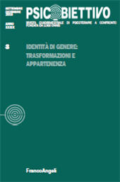 Artículo, La presa in carico di persone con Disforia di Genere : l'esperienza del SAIFIP di Roma, Franco Angeli