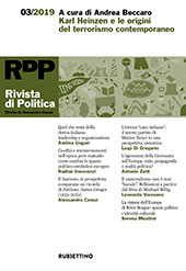 Issue, Rivista di politica : trimestrale di studi, analisi e commenti : 3, 2019, Rubbettino