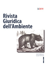 Fascículo, Rivista giuridica dell'ambiente : 3, 2019, Editoriale Scientifica
