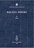 Chapitre, Presentazione del volume I di Balzan Papers, Leo S. Olschki