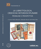 E-book, La librettologia, crocevia interdisciplinare : problemi e prospettive, Ledizioni