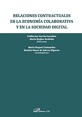 E-book, Relaciones contractuales en la economía colaborativa y en la sociedad digital, Dykinson