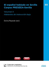 E-book, El español hablado en Sevilla : Corpus PRESEEA-Sevilla, Universidad de Sevilla