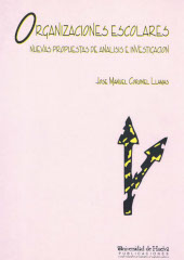 eBook, Organizaciones escolares : nuevas propostas de análisis e investigación, Coronel Llamas, José Manuel, Universidad de Huelva