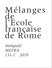 Article, Vetri tardo antichi da Villa Medici, École française de Rome