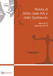 Article, I collaboratori di questo numero, SIEDAS Società Italiana Esperti di Diritto delle Arti e dello Spettacolo